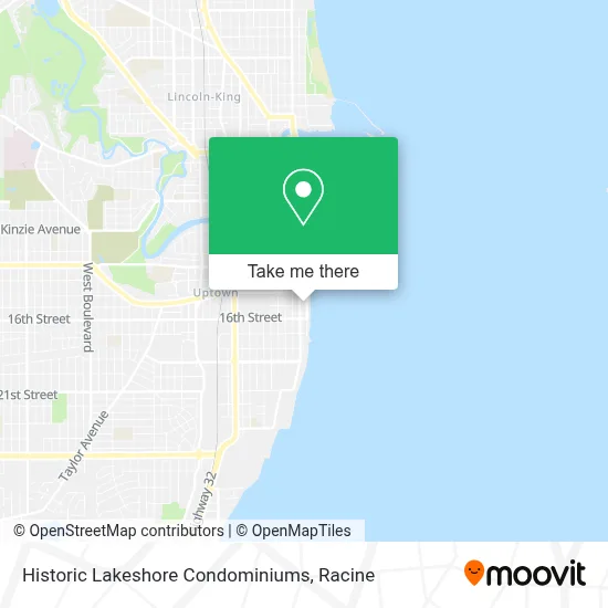 Historic Lakeshore Condominiums map