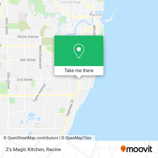 Z's Magic Kitchen map