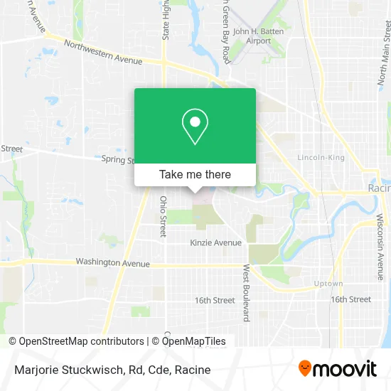 Marjorie Stuckwisch, Rd, Cde map