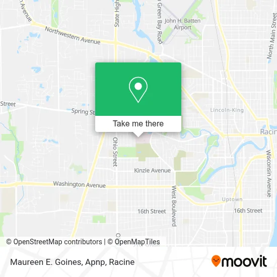 Maureen E. Goines, Apnp map