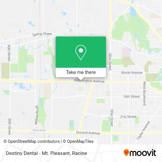 Destiny Dental - Mt. Pleasant map