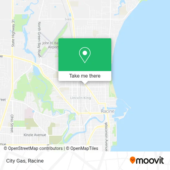 City Gas map