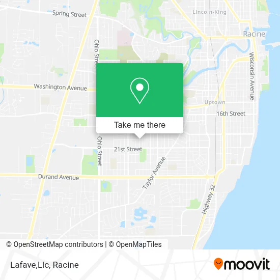 Lafave,Llc map