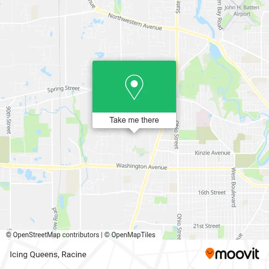 Icing Queens map