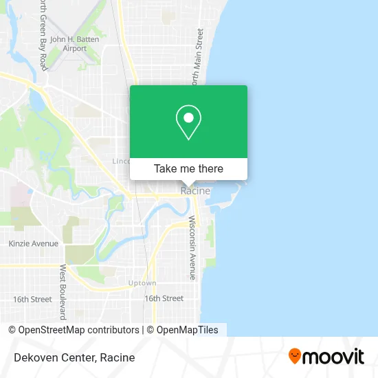Dekoven Center map