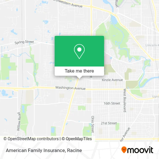 American Family Insurance map