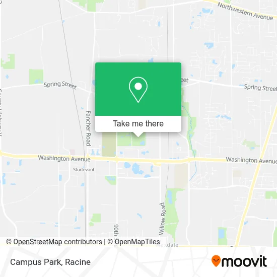 Campus Park map