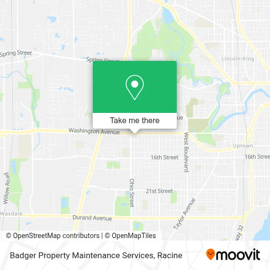 Badger Property Maintenance Services map