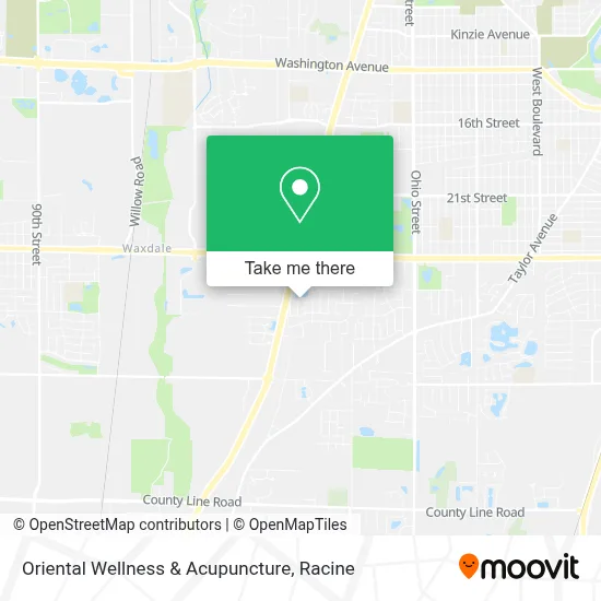 Oriental Wellness & Acupuncture map