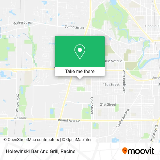 Holewinski Bar And Grill map