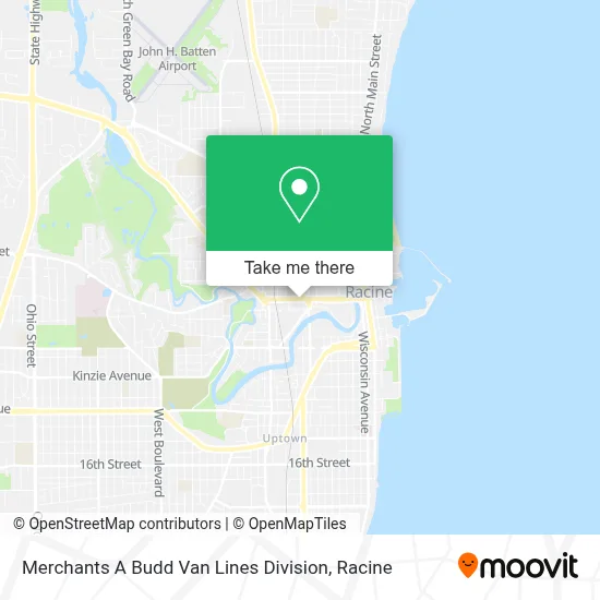Merchants A Budd Van Lines Division map