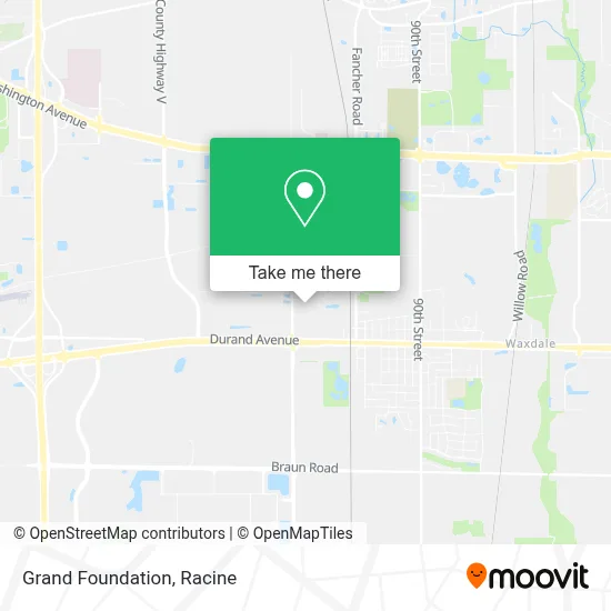Grand Foundation map