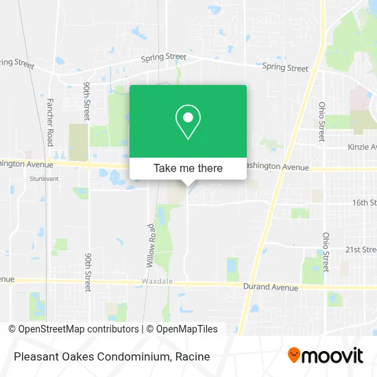 Pleasant Oakes Condominium map