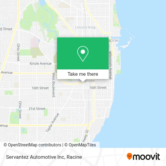 Servantez Automotive Inc map