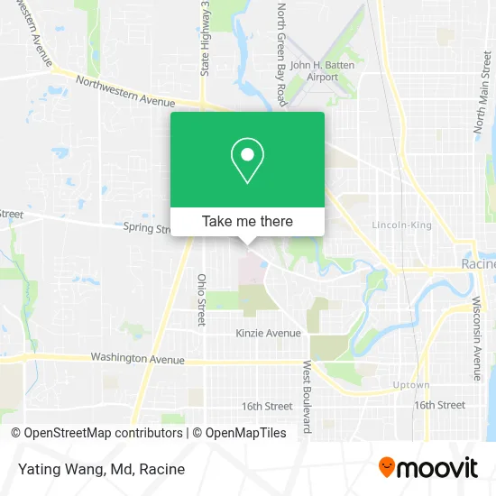 Yating Wang, Md map