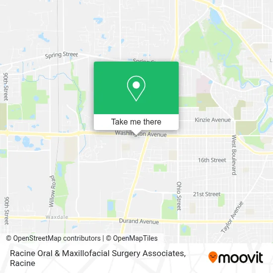Racine Oral & Maxillofacial Surgery Associates map