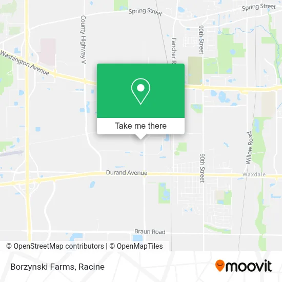 Borzynski Farms map
