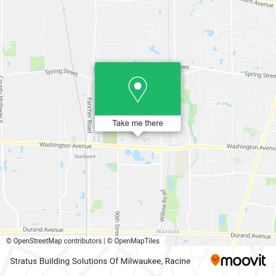 Stratus Building Solutions Of Milwaukee map