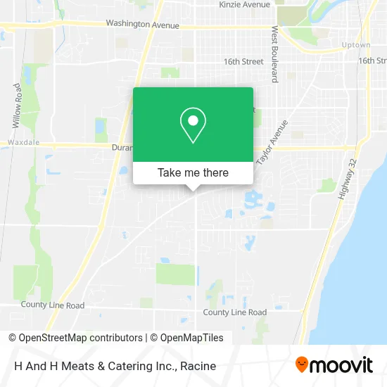 H And H Meats & Catering Inc. map