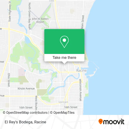 El Rey's Bodega map