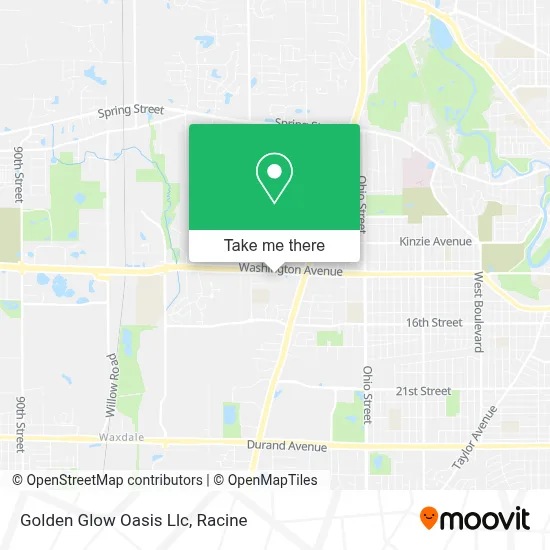 Golden Glow Oasis Llc map