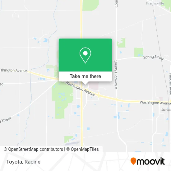 Toyota map