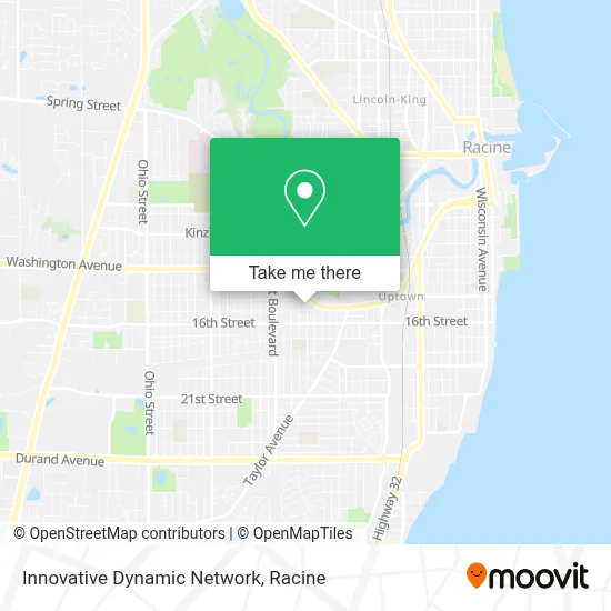 Innovative Dynamic Network map