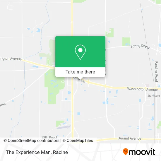 The Experience Man map