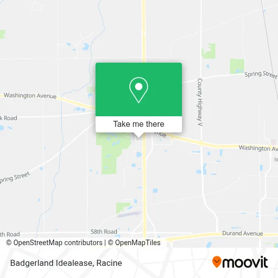 Badgerland Idealease map