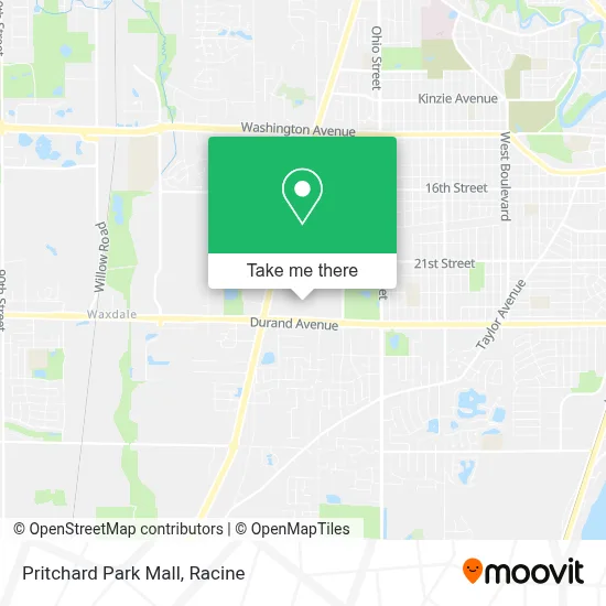 Pritchard Park Mall map