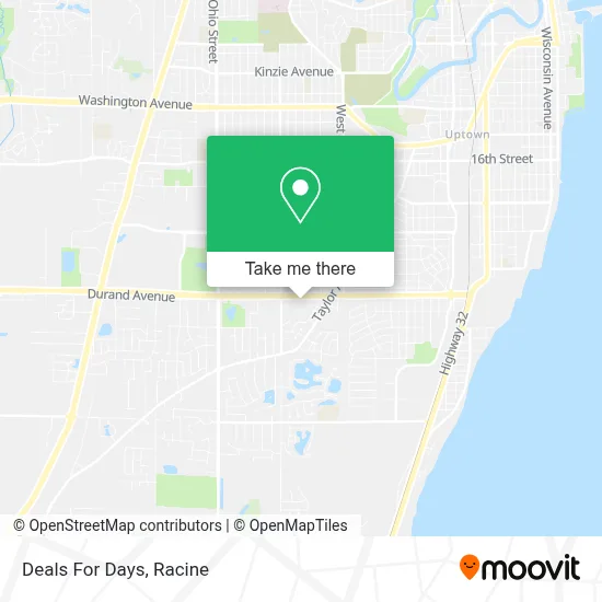 Deals For Days map