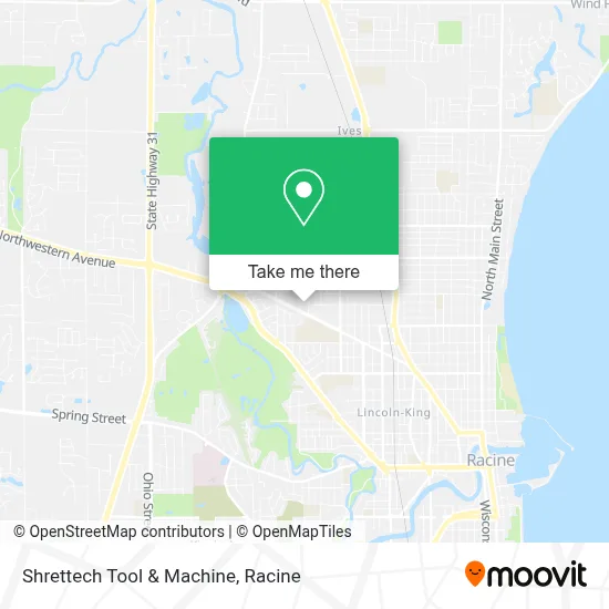 Shrettech Tool & Machine map