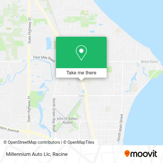 Millennium Auto Llc map