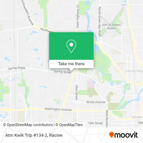 Atm Kwik Trip #134-2 map