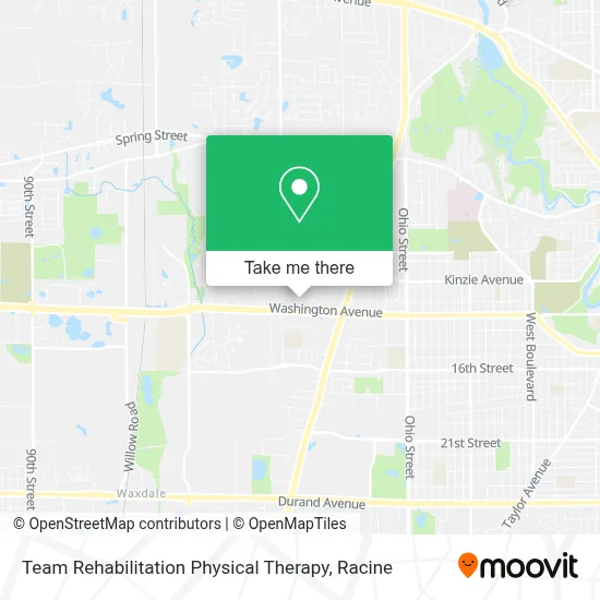 Team Rehabilitation Physical Therapy map