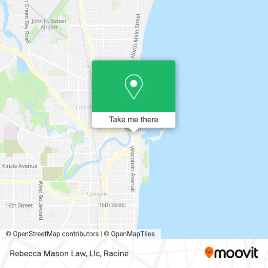 Rebecca Mason Law, Llc map