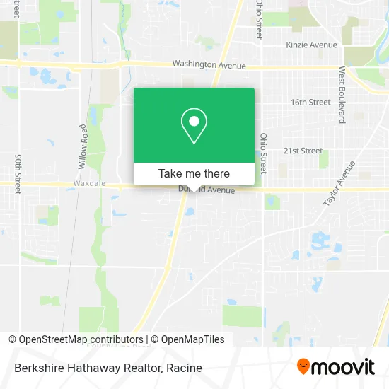 Berkshire Hathaway Realtor map