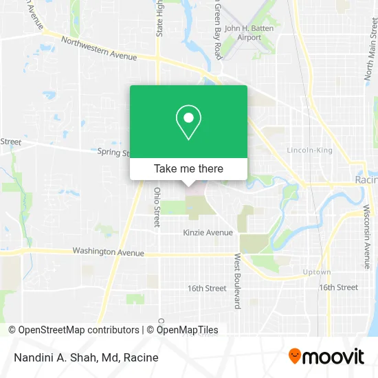 Nandini A. Shah, Md map