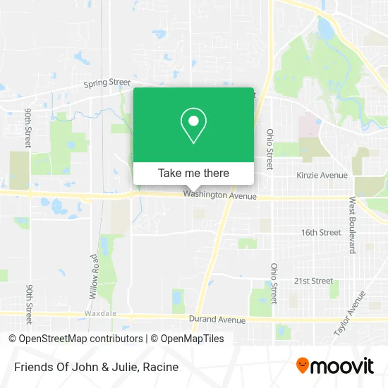 Friends Of John & Julie map