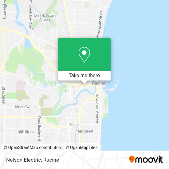 Nelson Electric map