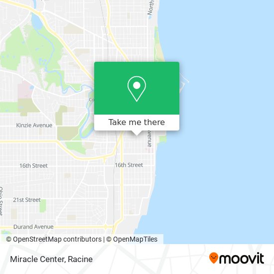 Miracle Center map