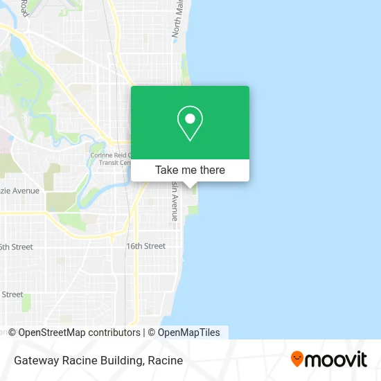 Gateway Racine Building map
