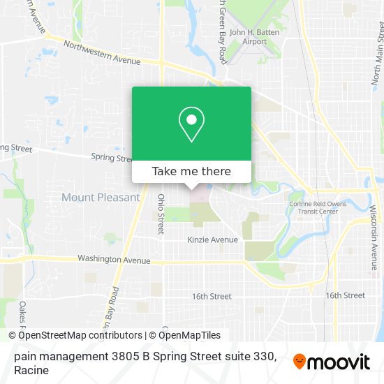 Mapa de pain management 3805 B Spring Street suite 330