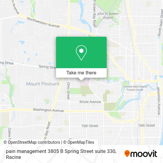 pain management 3805 B Spring Street suite 330 map
