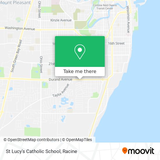 St Lucy's Catholic School map