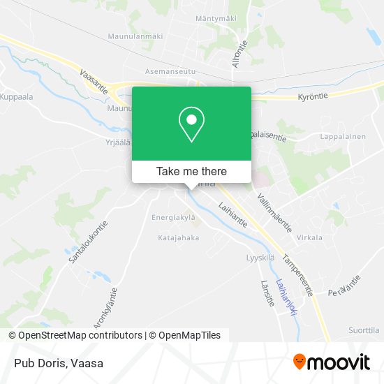 Pub Doris map