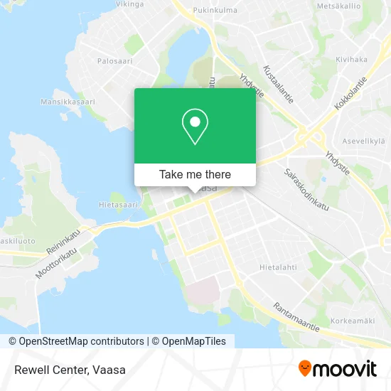 Rewell Center map