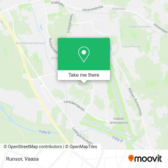 Runsor map