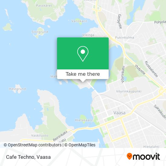 Cafe Techno map