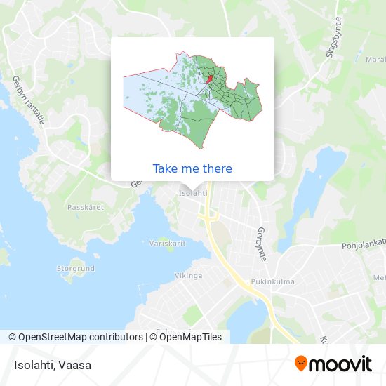 Isolahti map